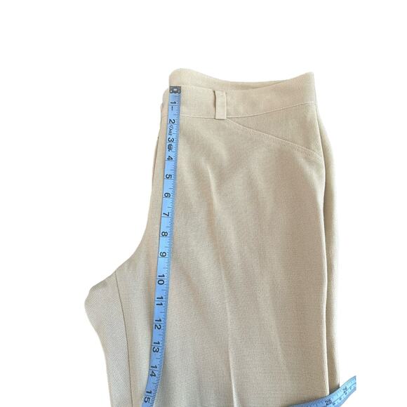 Misook Collection Tan Business Office‎ Career Knit Dress Pants Size 12 - Picture 10 of 12
